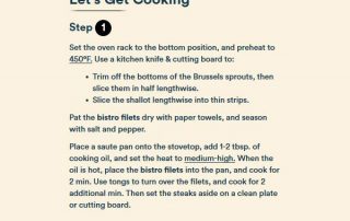 Roasted Bistro Filet Step 1