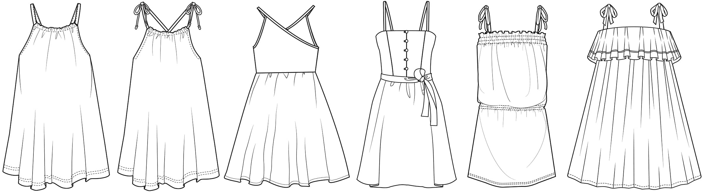 Types Of Spaghetti Strap Dresses