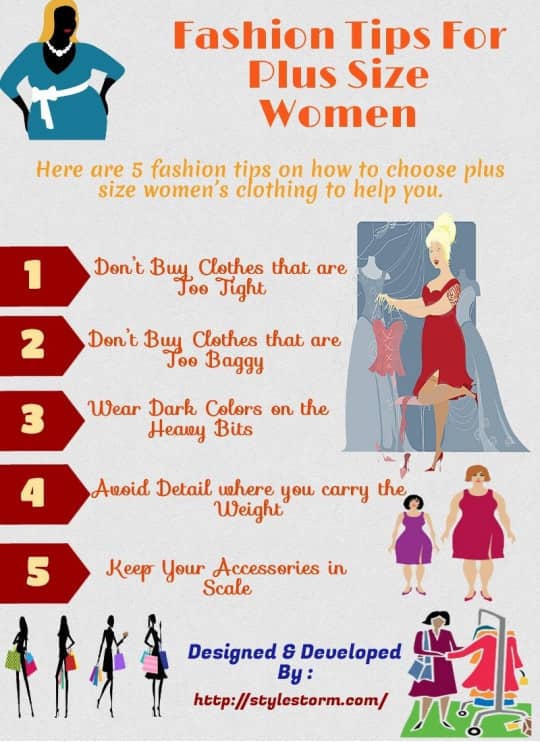 fashion tips for plus size women