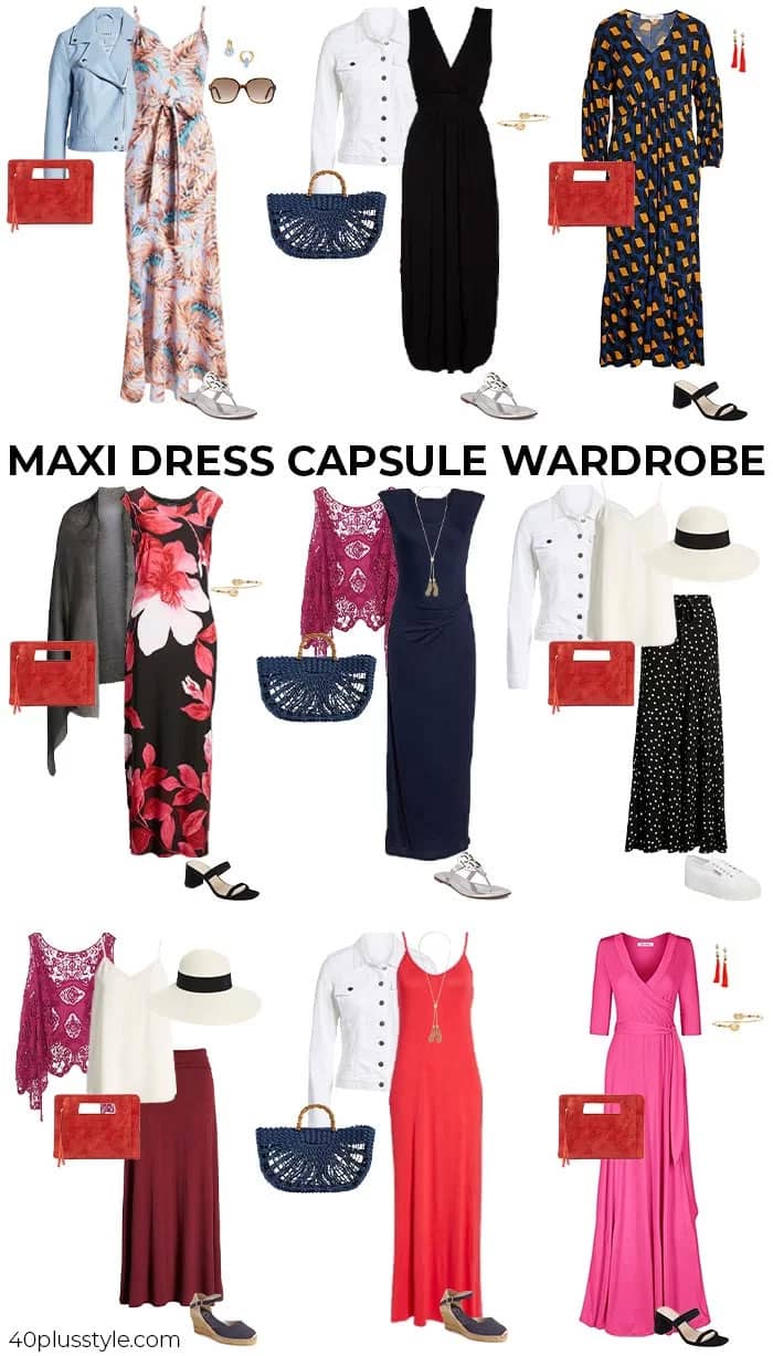 What to wear over a maxi dress